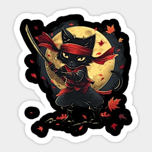 Cat Ninja Legend Purr-fect Mastery Sticker